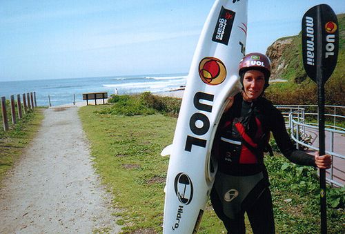 Roberta Borsari na Califórnia (foto: Arquivo Pessoal)