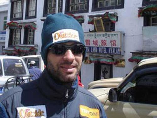 Rodrigo Raineri antes de partir para o Acampamento Base do Everest (foto: Divulgação)