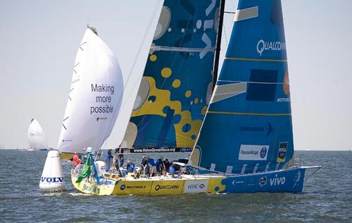 Brasil 1 chegou em segundo na in port de Baltimore com ventos fracos (foto: Divulgação/ ZDL)