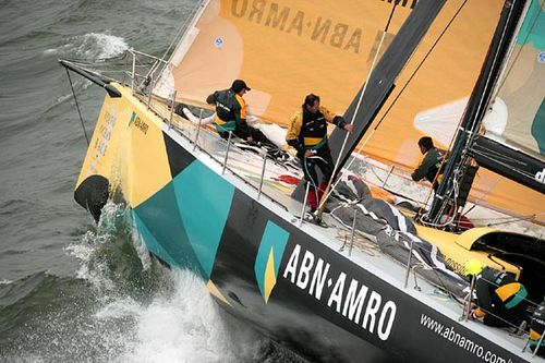 ABN Amro 1 disparou na liderança da sétima perna (foto: Jon Nash/ Team ABN Amro)