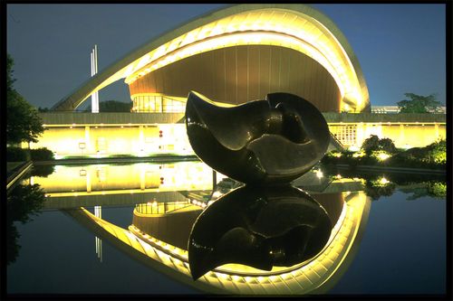 Copa da Cultura no Haus der Kulturen der Welt (foto: Arquivo pessoal/ Fábio Zander)