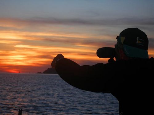 Velejador do ABN Amro 1 avista terra na costa irlandesa (foto: Divulgação/ VOR)