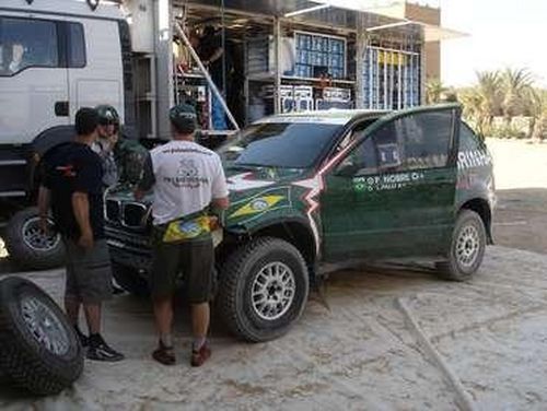 Dupla brasileira em teste no Marrocos. (foto: Scott Abraham/Divulgação)