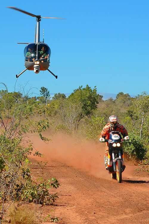 Sertões 2006 será etapa do Cameonato Mundial de Rali Cross-country para as motos (foto: Danilo Belmonte/ www.webventure.com.br)