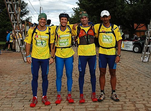 A equipe Mitsubishi Francis Hydratta Quasar Lontra (foto: David dos Santos Jr./ Brasil Wild)