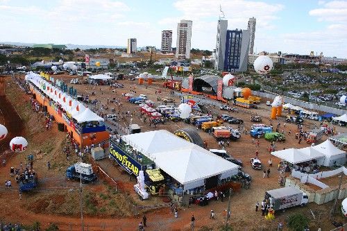 Arena montada no shopping Flamboyant  na edição do ano passado (foto: Douglas Fagundes)