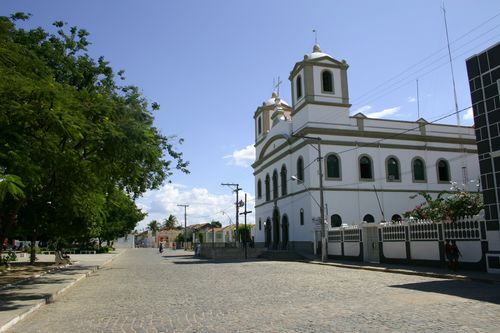 Igreja no centro da cidade remete ao Brasil Colonial (foto: Lourival Custódio/ Divulgação www.upb.org.br)