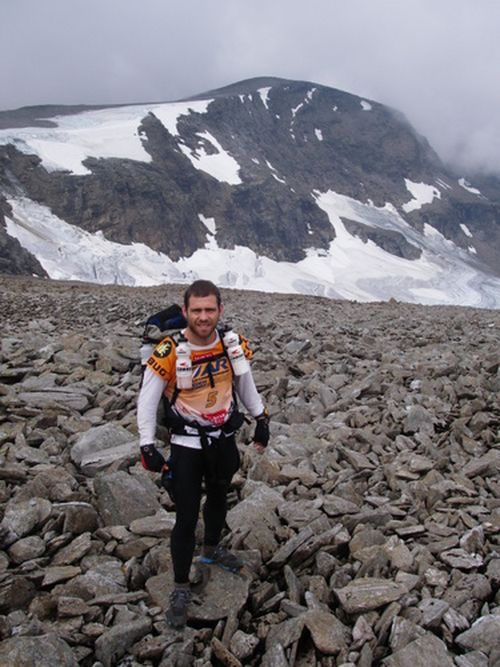 Trekking gelado na Suécia (foto: Arquivo Pessoal)