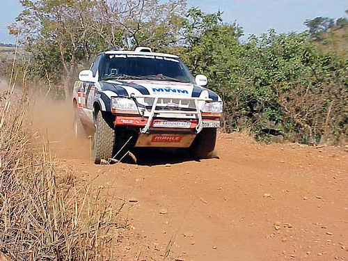 Mesmo com cautela  Édio e Miltinho foram os mais rápidos em carros (foto: André Chaco)