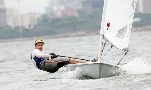 Robert Scheidt voltou para a Laser no Pré-Pan (foto: Divulgação/ Fotocom.net)