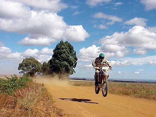 Juca Bala foi o melhor nas Motos na etapa de hoje (foto: André Chaco)