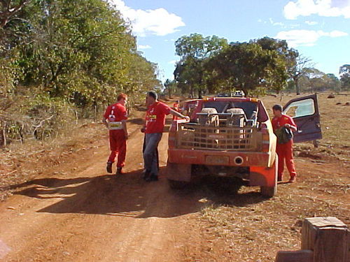 Ulysses Bertholdo no final da segunda especial  entre Patos de Minas e Unaí (foto: Fábia Renata)