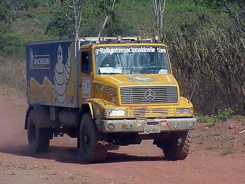 Caminhão Mercedes de Salvini pelos Sertões (foto: Marcelo Krings)