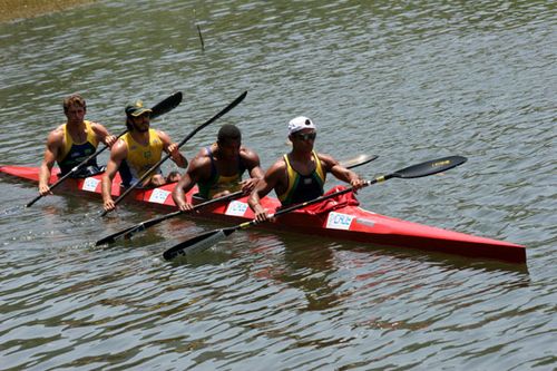 K4 masculino garantiu a medalha de ouro nos 1000m (foto: Thiago Padovanni/ www.webventure.com.br)