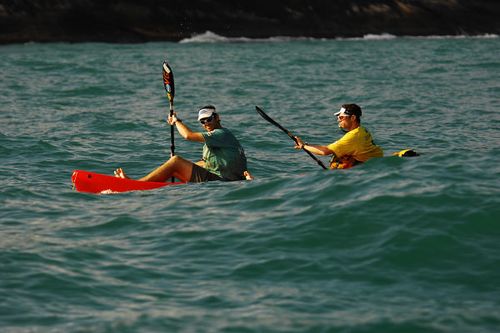 Após caiaque no mar  equipes terão descanso surpresa (foto: Theo Ribeiro)