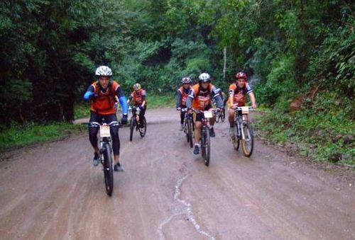 Percurso teve longos trechos de bike (foto: Divulgação)