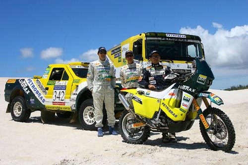 Equipe brasileira está pronta para o Dakar (foto: Donizetti Castilho)