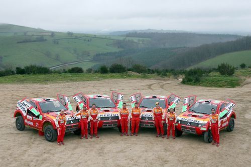 Equipe Mitsubishi é franca favorita (foto: Divulgação/ Mitsubishi)