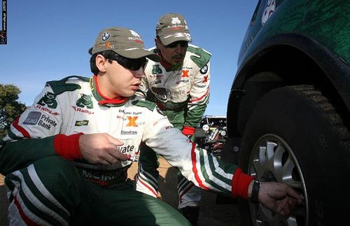 Brasileiro teve problemas no carro (foto: Aifa/ RTF)