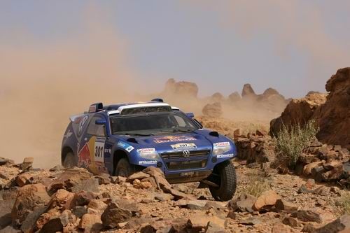 Villiers pode estar fora do Dakar (foto: Volkswagen)