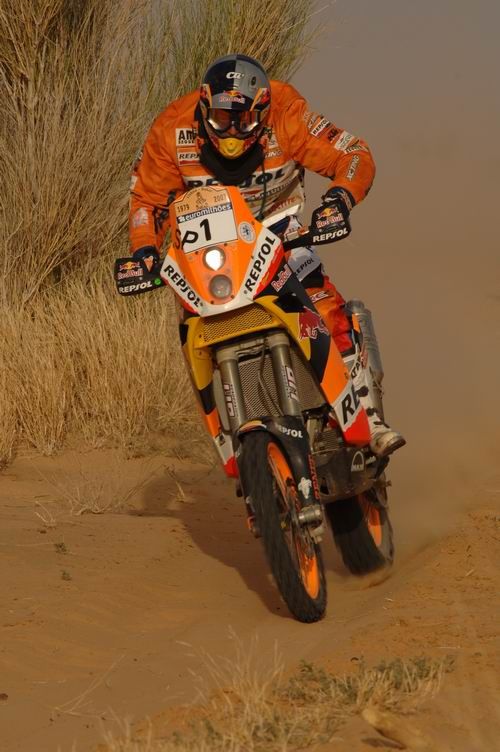 Marc Coma abandona Dakar (foto: Van Oers J./ KTM)