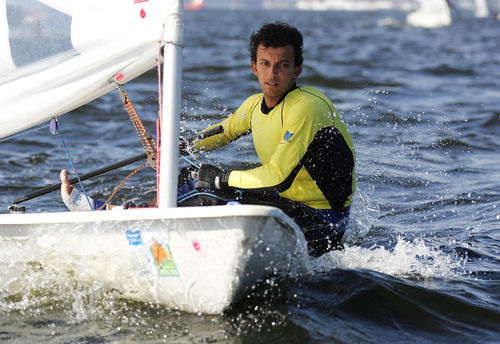 André Streppel  campeão brasileiro na Laser  estará no Pré-Pan (foto: Divulgação/ ZDL)