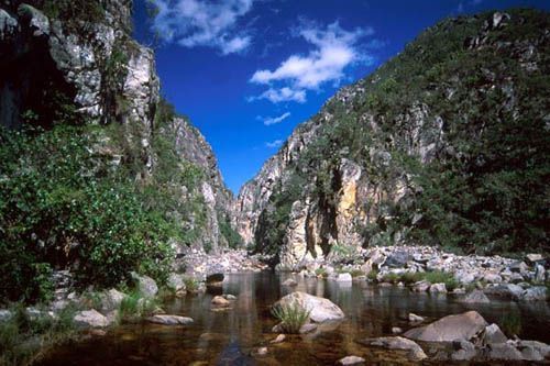 Cânion faz parte do Parque da Serra do Cipó (foto: Jurandir Lima/ TrilhaTrilhas)