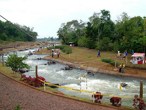 Prova acontece nos canais de Itaipu (foto: Divulgação)