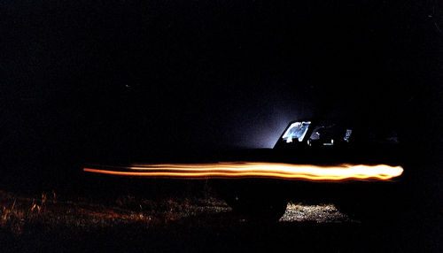 Somente os faróis e a lua iluminavam a trilha: atenção redobrada (foto: George Fant)