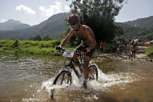 Trecho de MTB foi o mais difícil (foto: Divulgação)