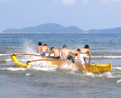 Prova contou com 12 embarcações (foto: Divulgação/ P.Saddi)