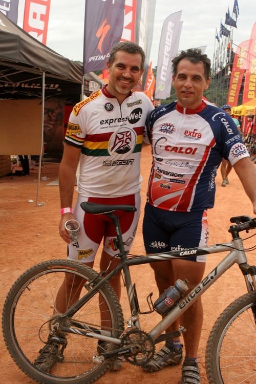 Mario e Julio estão entusiasmados com a palestra (foto: Thiago Padovanni/ www.webventure.com.br)