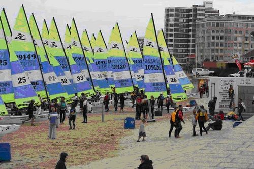 Brasileiro de Hobie Cat começa neste domingo (foto: Divulgação)