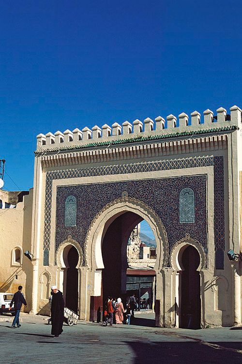 Entrada para Medina em Fes (foto: Arquivo Pessoal)