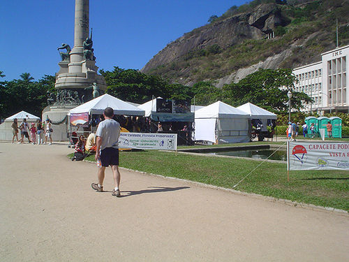 Evento aconteceu na Praça General Tibúrcio (foto: Patrícia Serrão/ www.webventure.com.br)