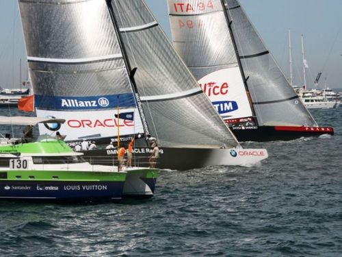 Luna Rossa faz 3 a 1 na série melhor-de-nove (foto: ACM 2007/ Guido Trombetta)