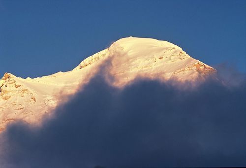 Brasileiros chegam ao cume do Cho Oyu (foto: Helena Coelho)