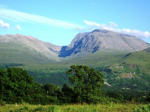 O Ben Nevis  com 1.344 metros (foto: Thincat)