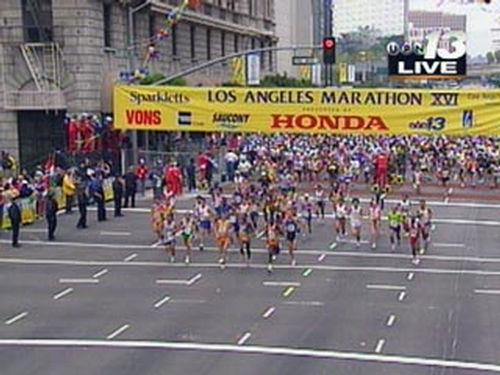 Maratona de Los Angeles quer entrar no rol das mais rápidas maratonas americanas (foto: )