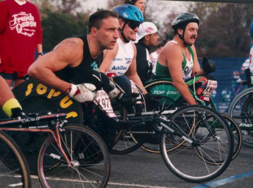 Wheelchair são extremamente velozes (foto: )