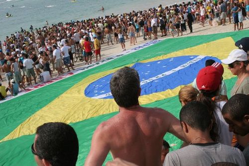 Público lotou Praia de Copacabana (foto: Thiago Padovanni/ www.webventure.com.br)