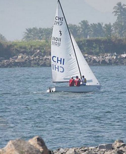 Ventos deixaram a Baía de Guanabara neste domingo (foto: Thiago Padovanni/ www.webventure.com.br)