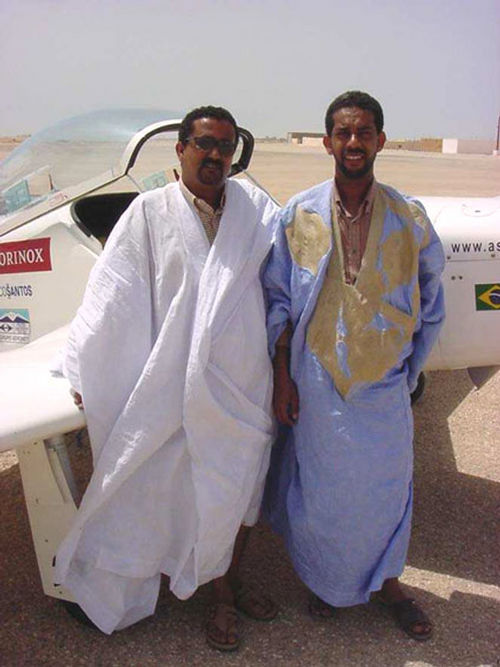 The friends who helped me in Nouadhibou (foto: )