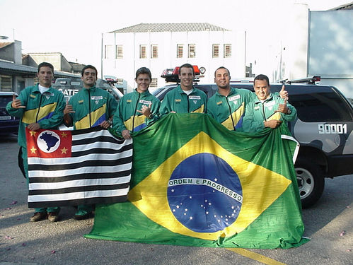 Master  que representa o Brasil  está confiante (foto: Canoar Master)