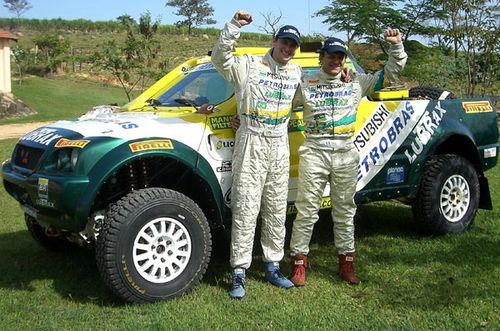 Bampi e Franciosi farão dupla no Sertões 2007 (foto: Divulgação)