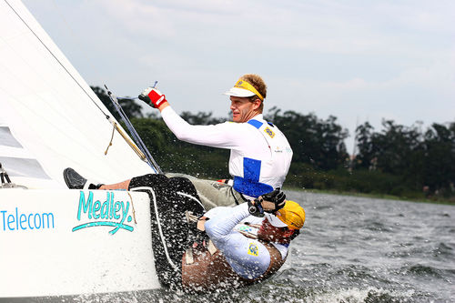 Scheidt e Prada são campeões mundiais (foto: Douglas Moreira/ ZDL)