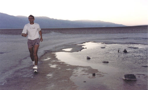 Sposito treinando em Badwater (foto: Divulgação)