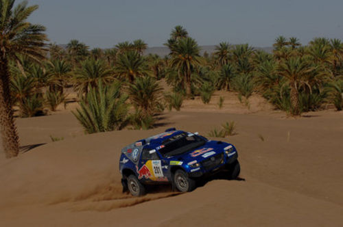 Sainz dominou a etapa e pulou para a ponta. (foto: Volkswagen/Divulgação)