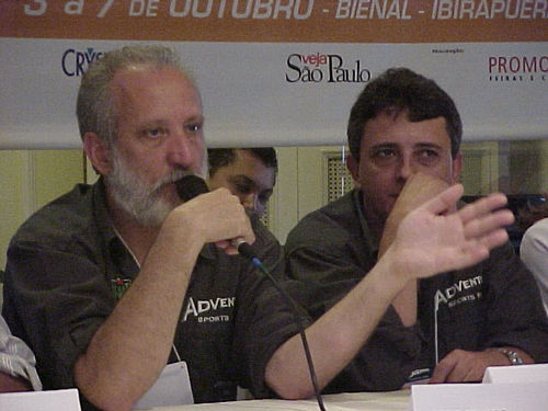 Sérgio Franco (esq) vai comentar a edição 2001 (foto: Arquivo Webventure)