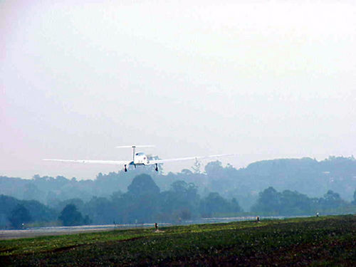 Partida de Sorocaba para 100 dias de volta ao mundo (foto: Arquivo Asas do Vento)